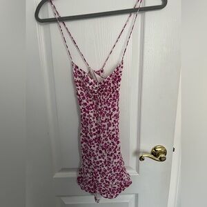 Sky to moon mini floral dress